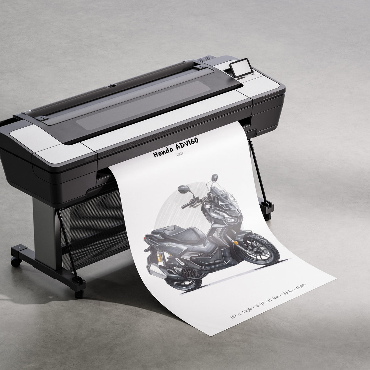 Honda ADV160 2027 Print