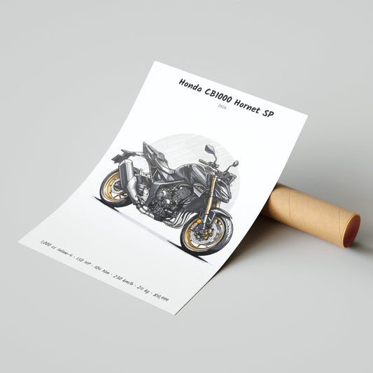Honda CB1000 Hornet SP 2026 Poster