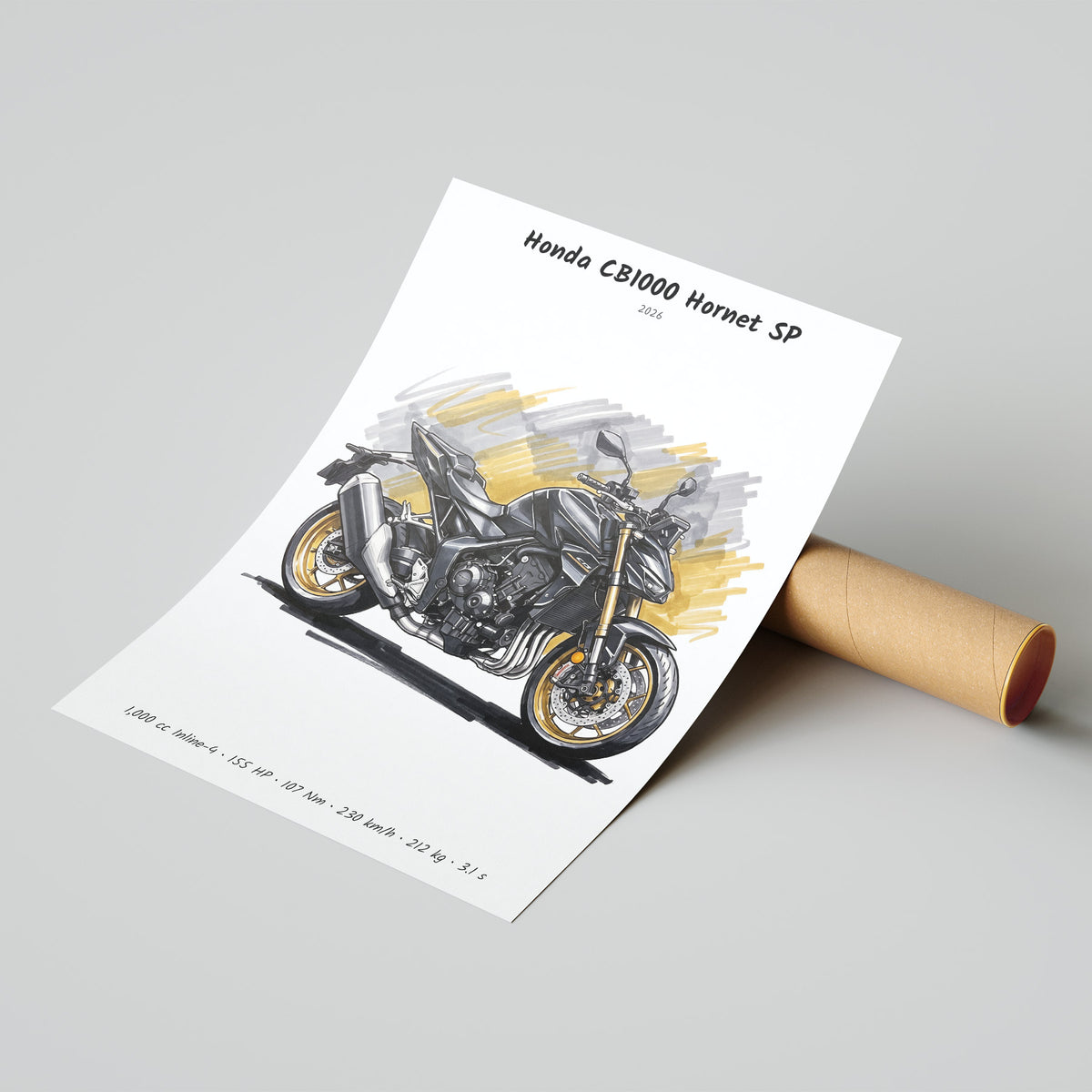 Honda CB1000 Hornet SP Poster