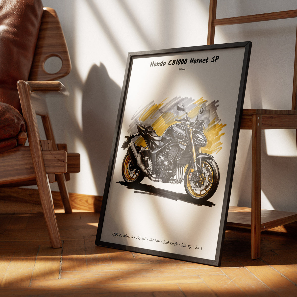 Honda CB1000 Hornet SP Wall Art
