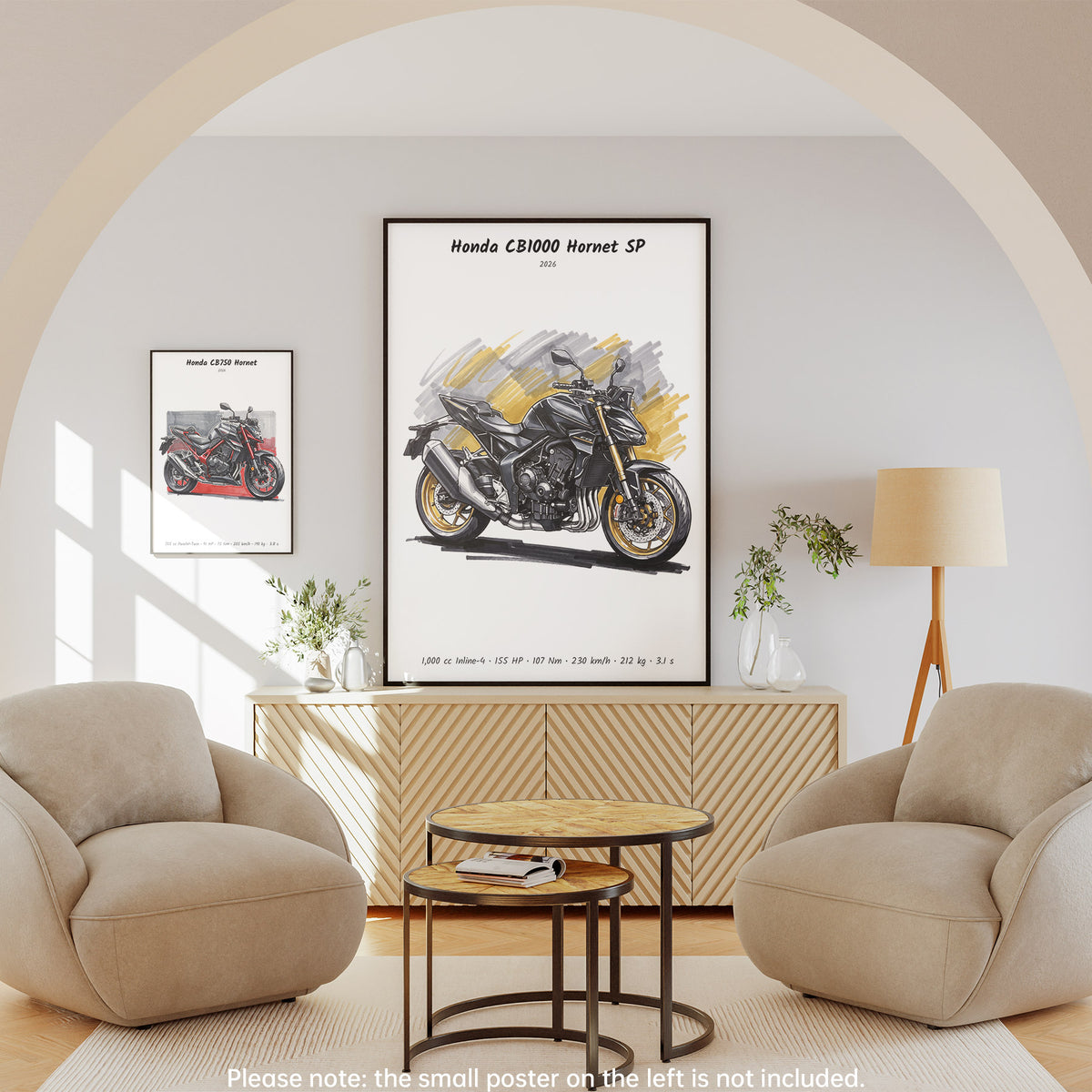 Honda CB1000 Hornet SP Wall Art