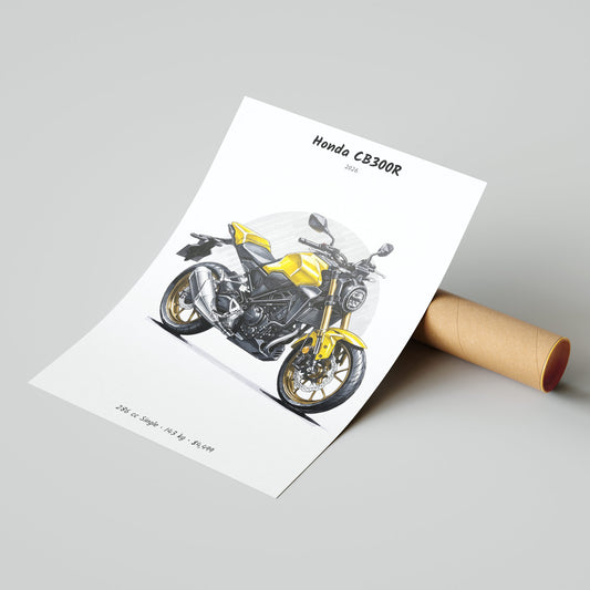 Honda CB300R 2026 Poster