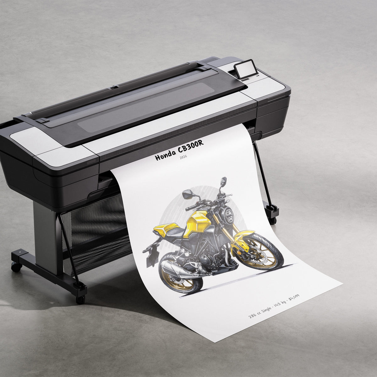 Honda CB300R 2026 Print