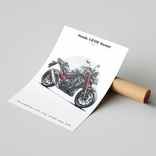 Honda CB750 Hornet 2026 Poster