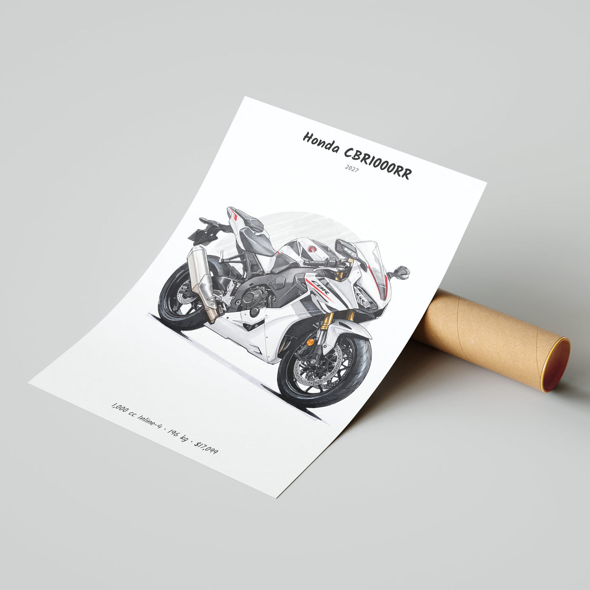 Honda CBR1000RR 2027 Poster