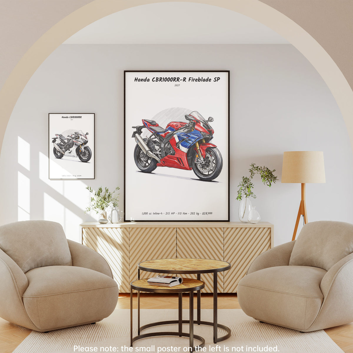 Honda CBR1000RR-R Fireblade SP 2027 Wall Art