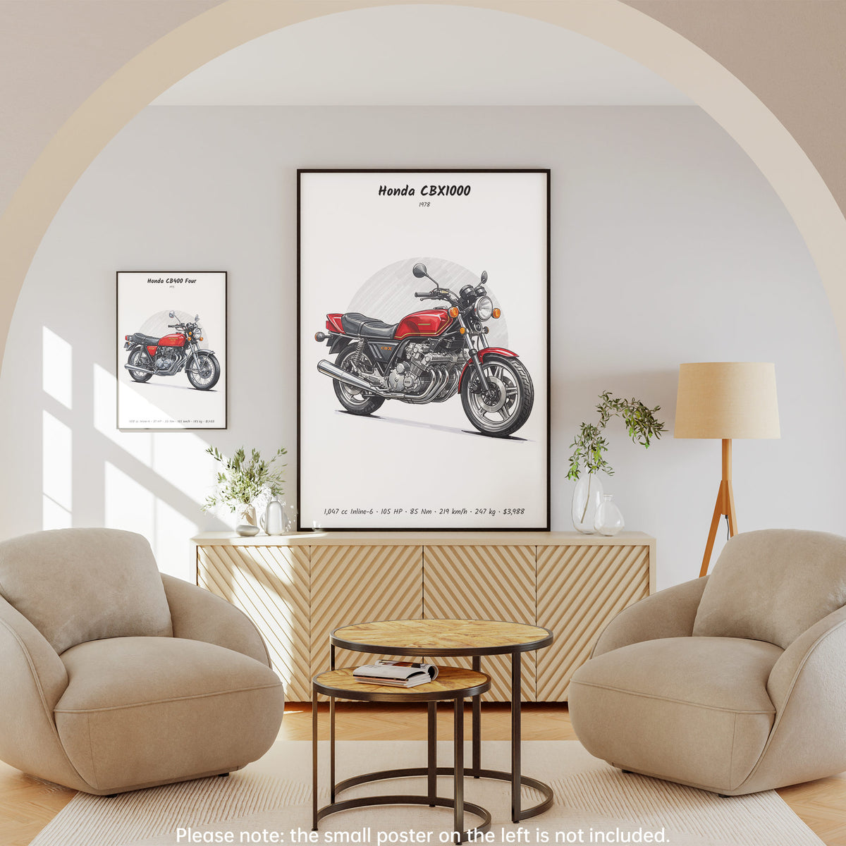 Honda CBX1000 1978 Wall Art