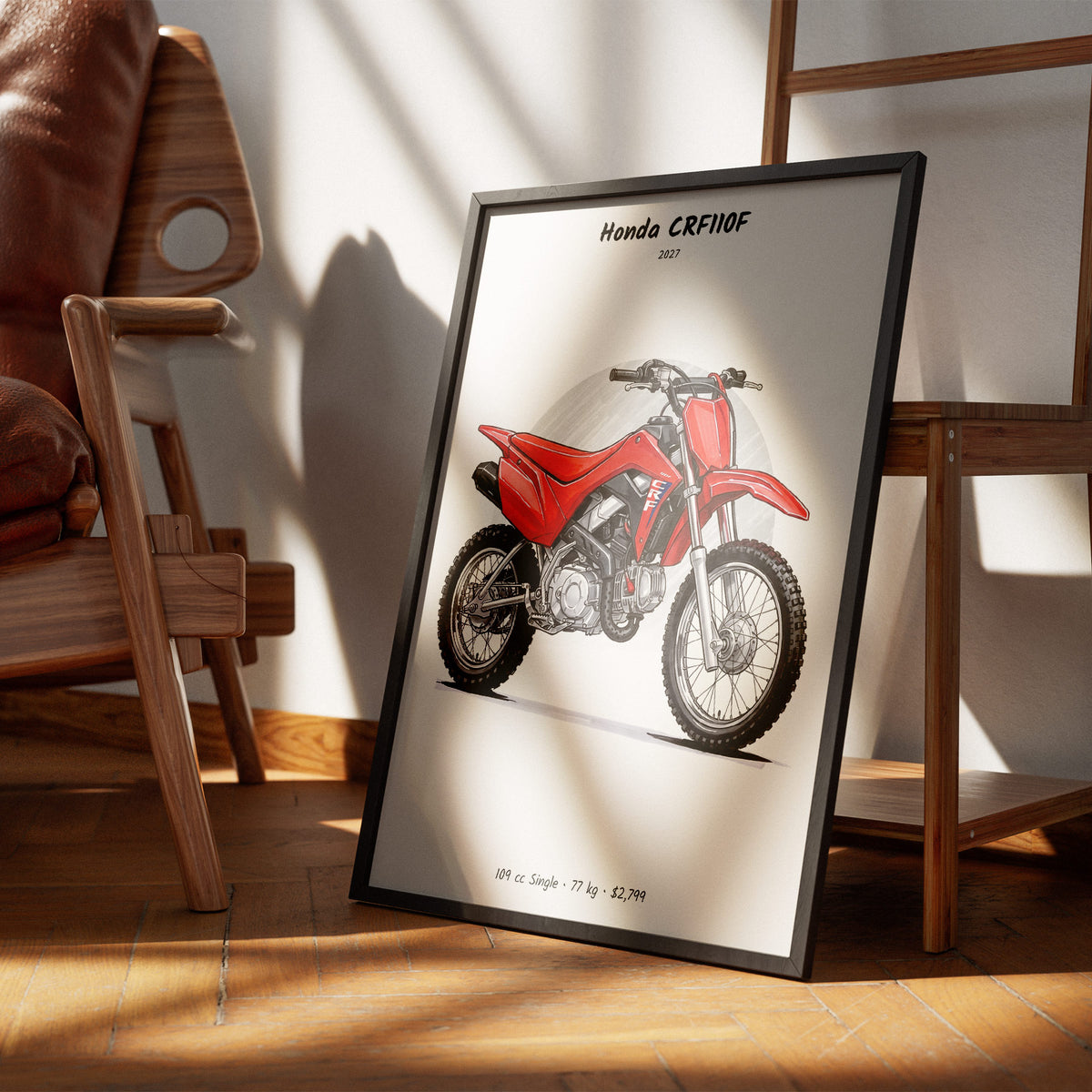 Honda CRF110F 2027 Wall Art