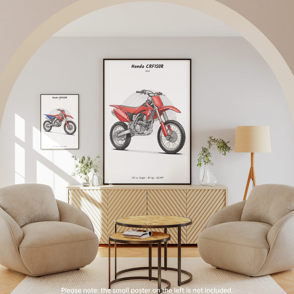 Honda CRF150R 2026 Wall Art