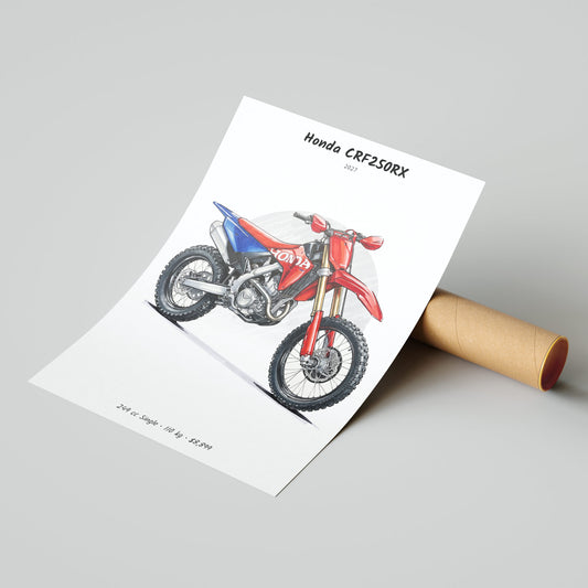 Honda CRF250RX 2027 Poster