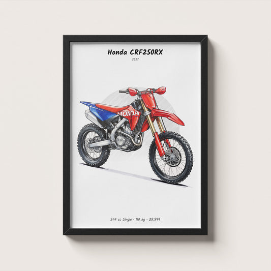 Honda CRF250RX 2027 Wall Art