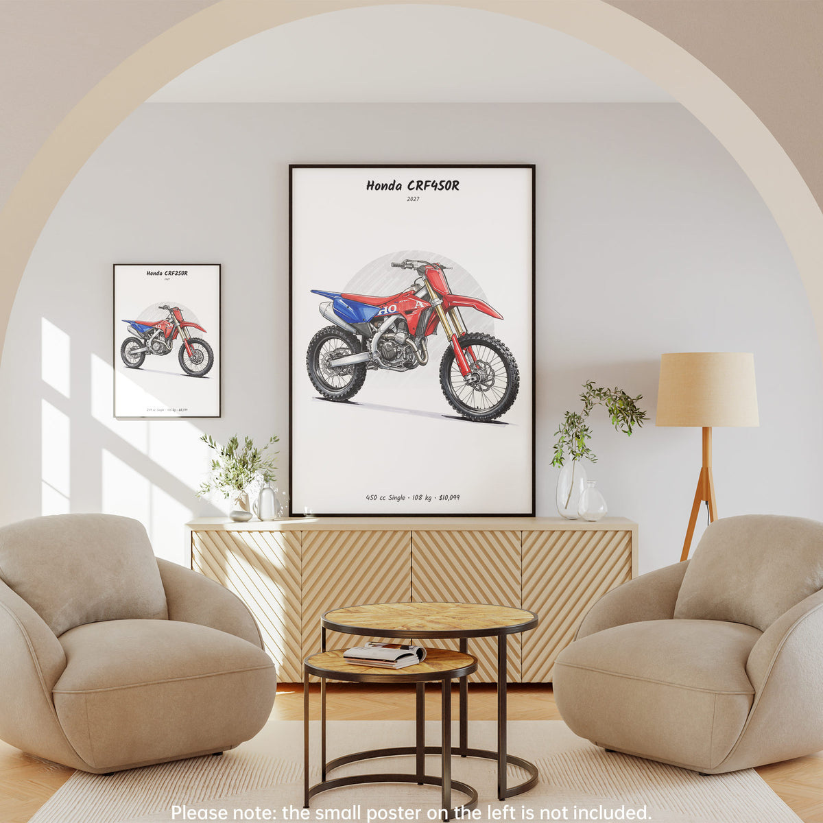 Honda CRF450R 2027 Wall Art