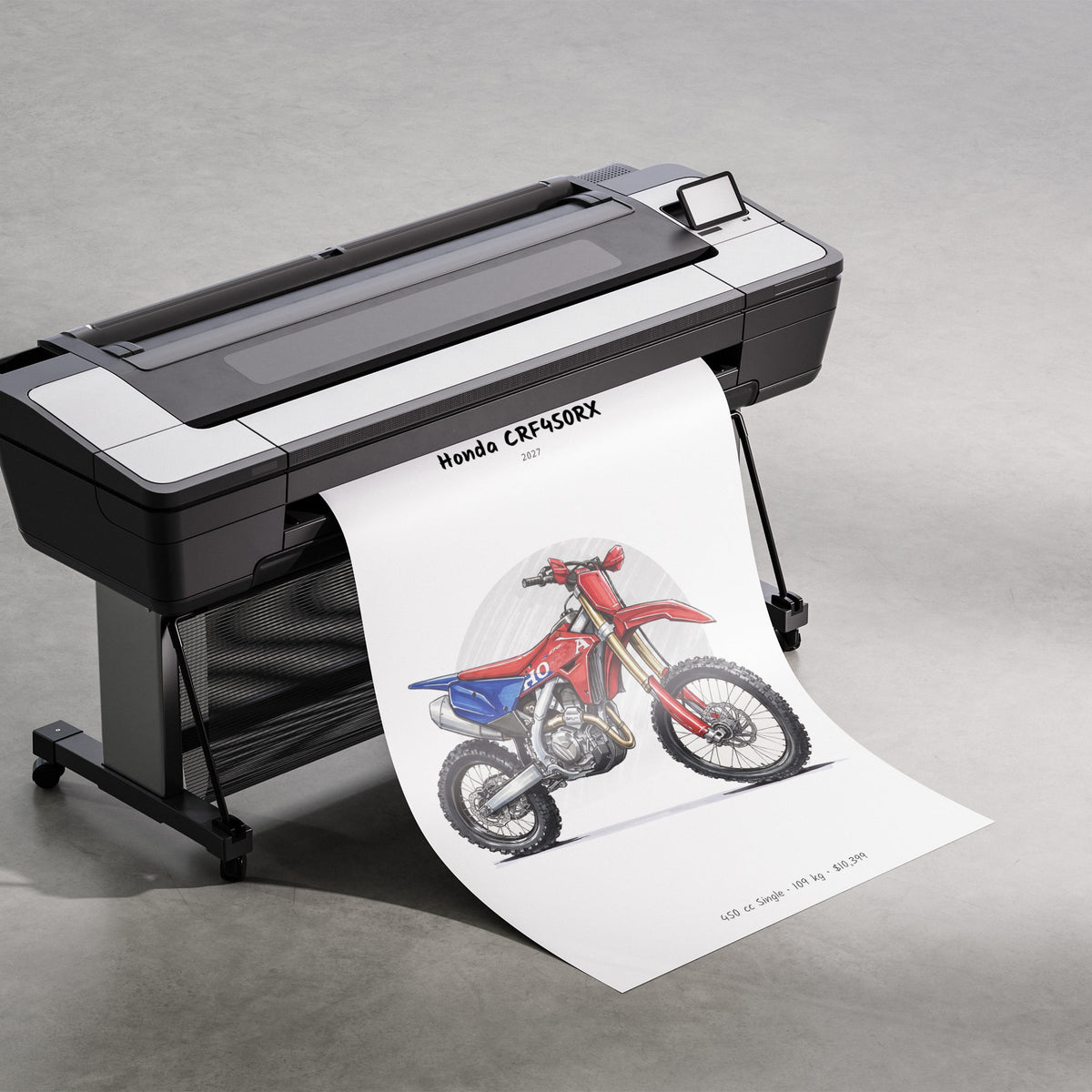 Honda CRF450RX 2027 Print