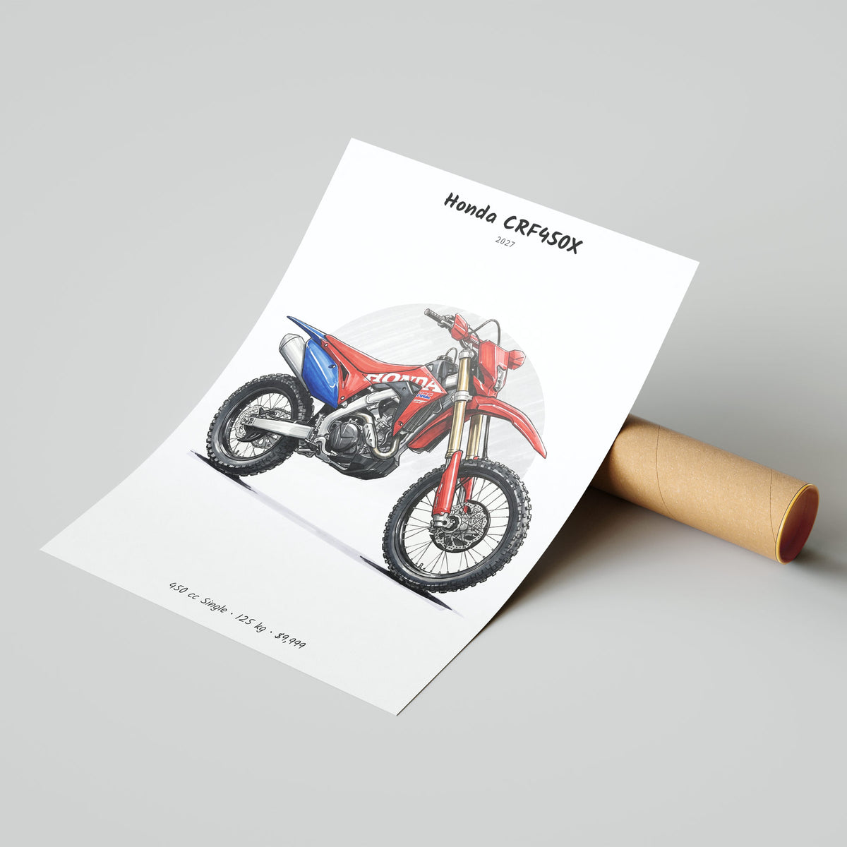 Honda CRF450X 2027 Poster