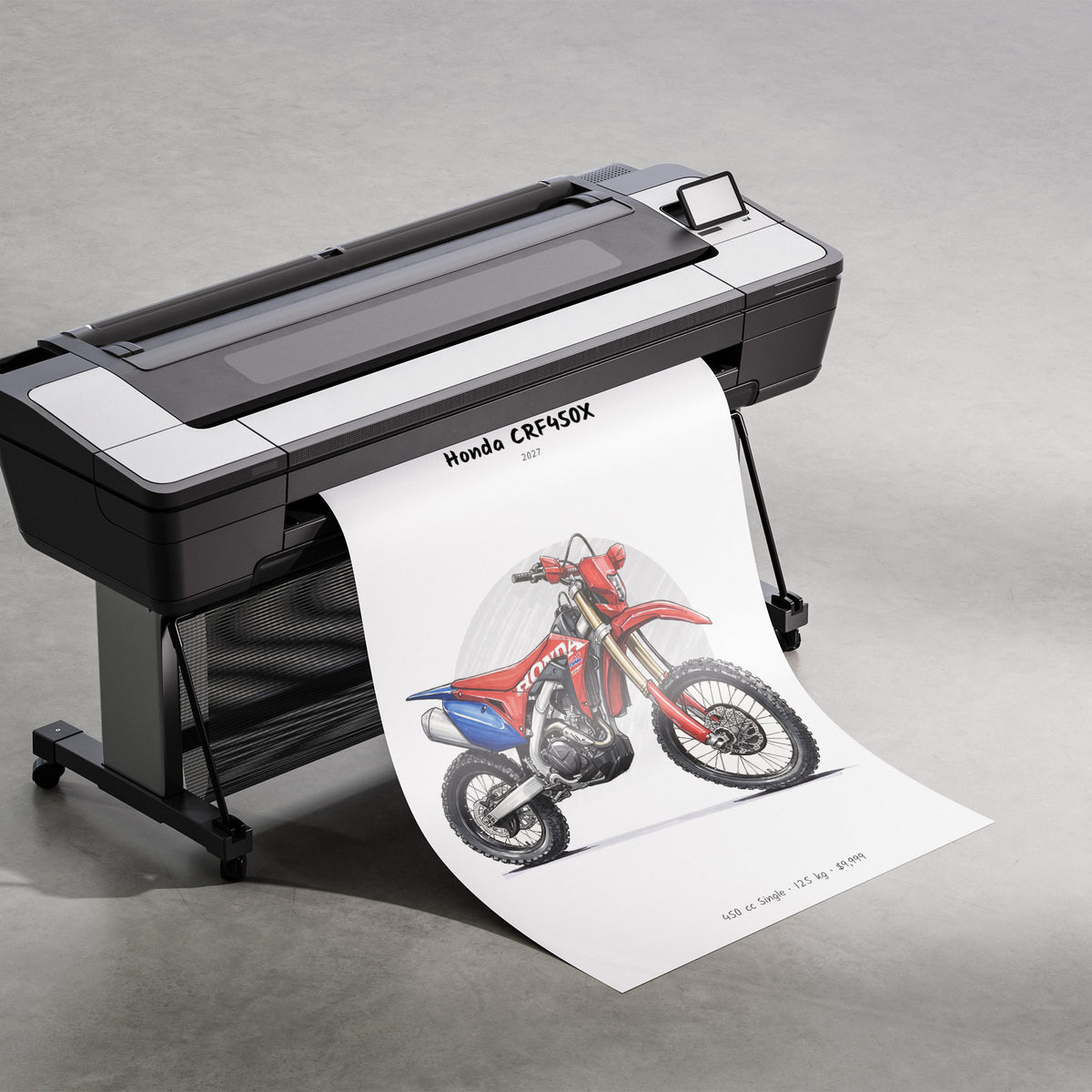 Honda CRF450X 2027 Print