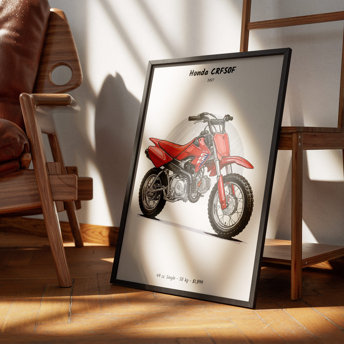 Honda CRF50F 2027 Wall Art