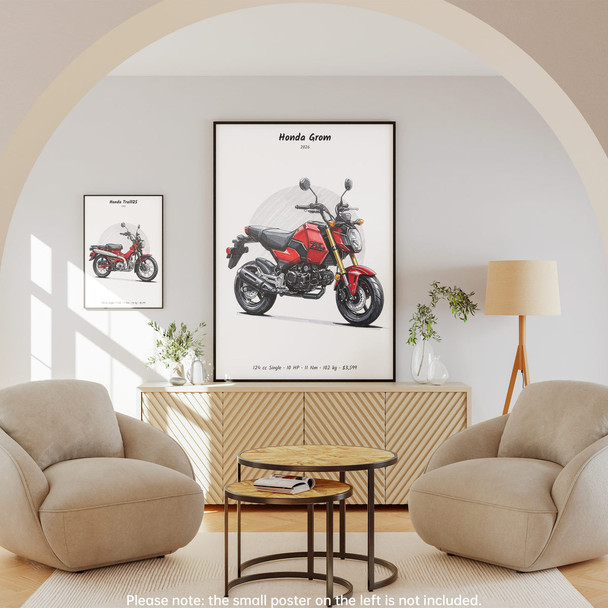 Honda Grom 2026 Wall Art