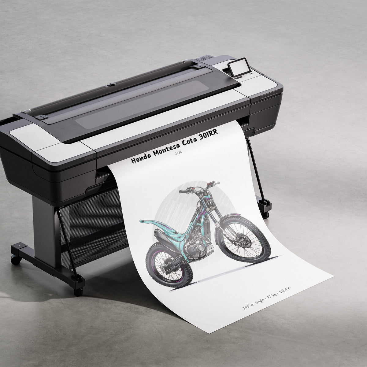 Honda Montesa Cota 301RR 2026 Print