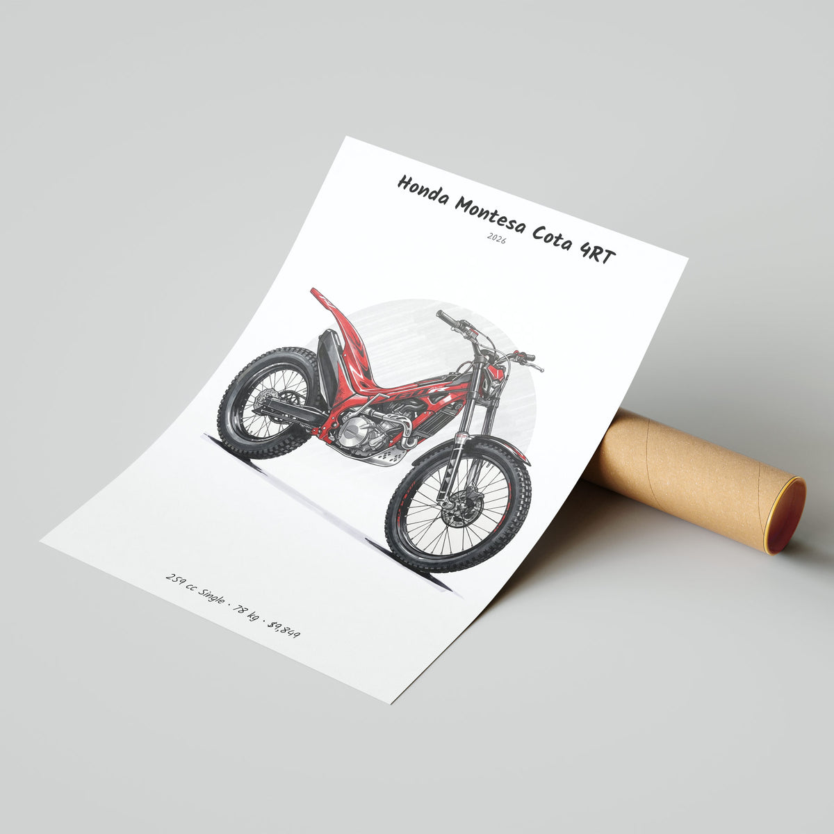 Honda Montesa Cota 4RT 2026 Poster