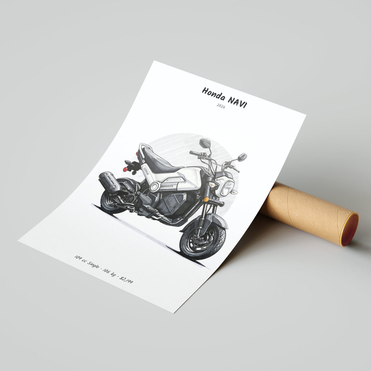 Honda NAVI 2026 Poster