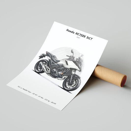 Honda NC750X DCT 2026 Poster