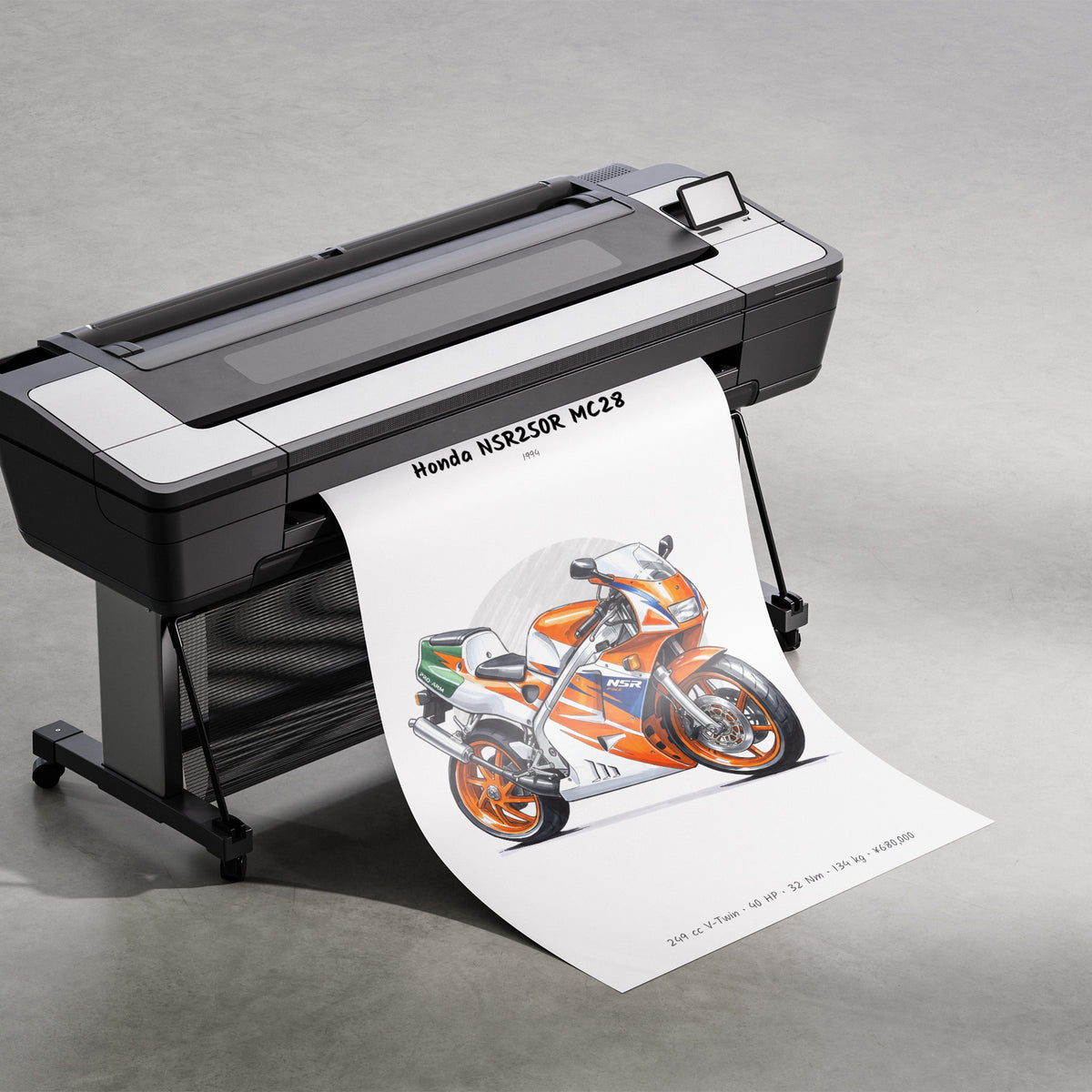 Honda NSR250R MC28 1994 Print