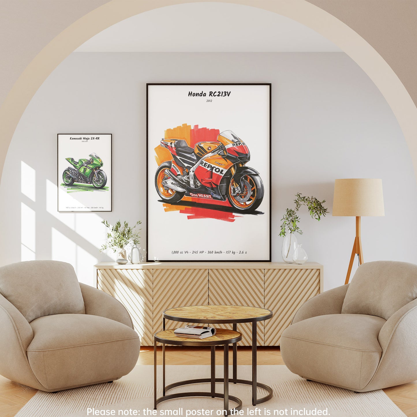 Honda RC213V MotoGP Art Print