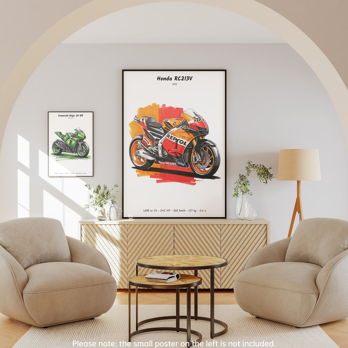 Honda RC213V MotoGP Art Print