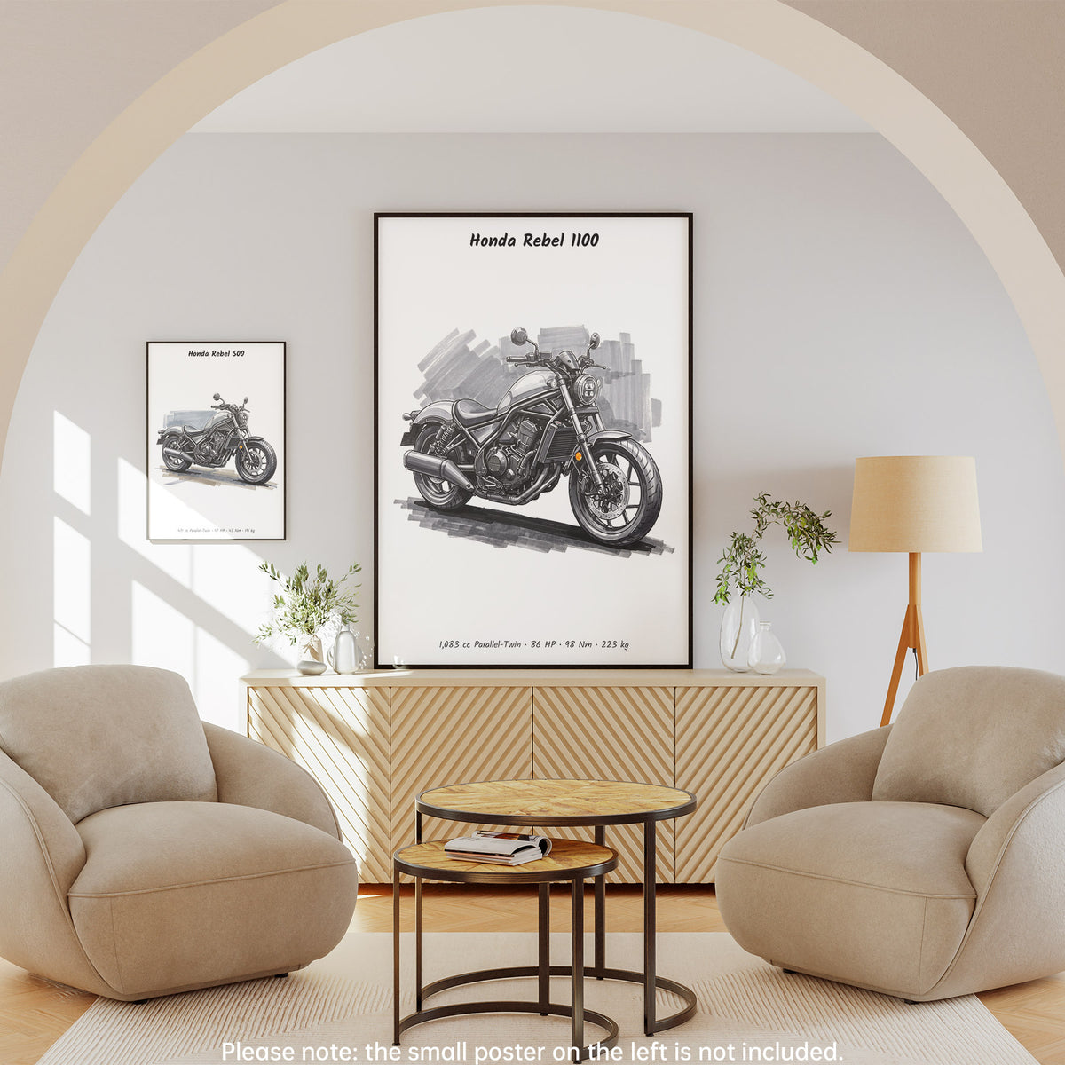 Honda Rebel 1100 Wall Art