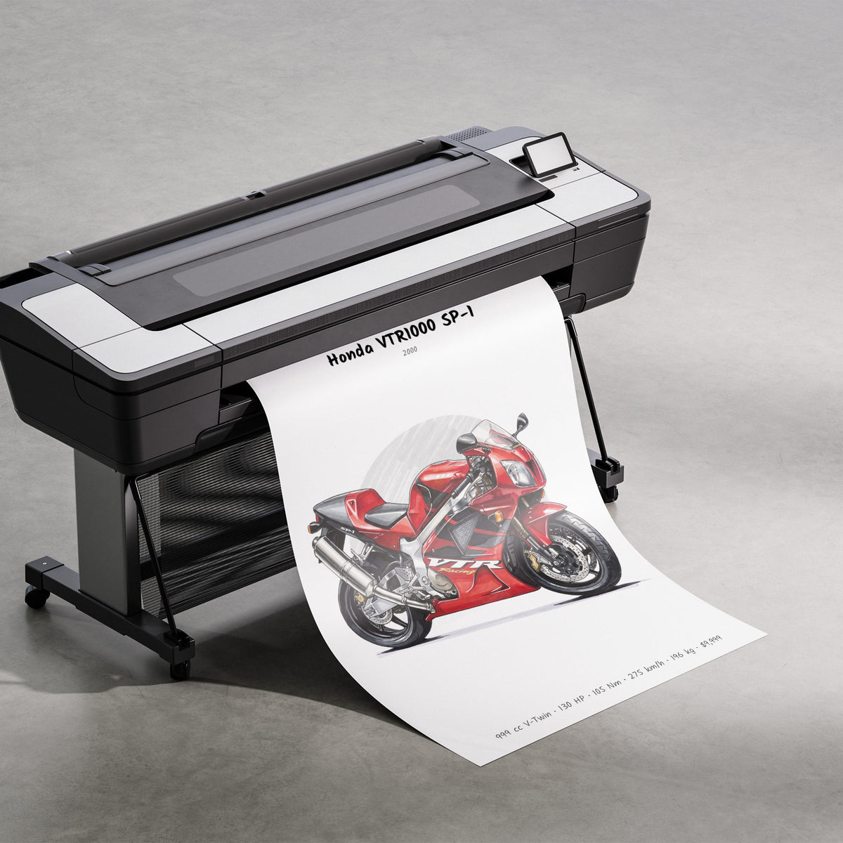 Honda VTR1000 SP-1 2000 Print