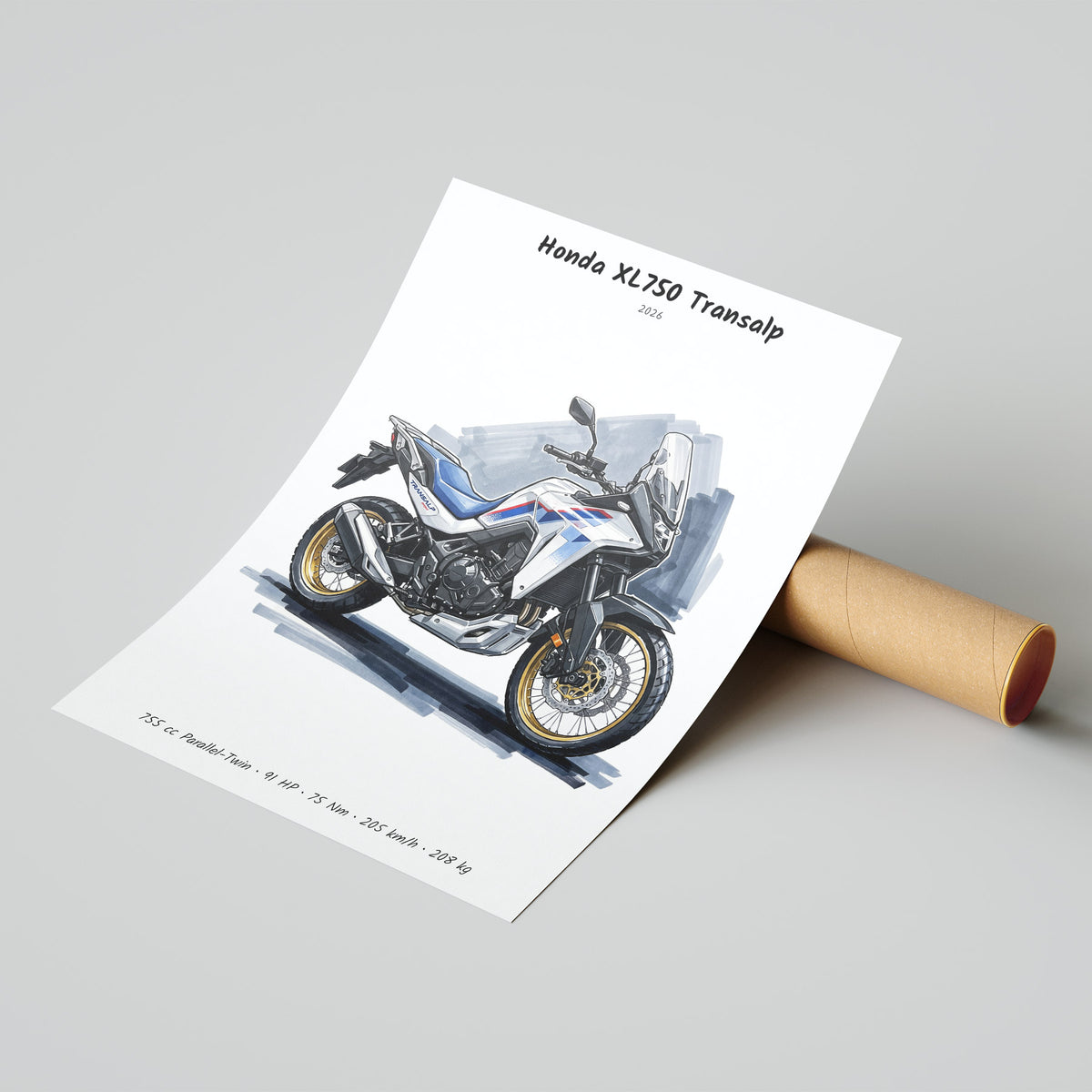 Honda XL750 Transalp 2026 Poster