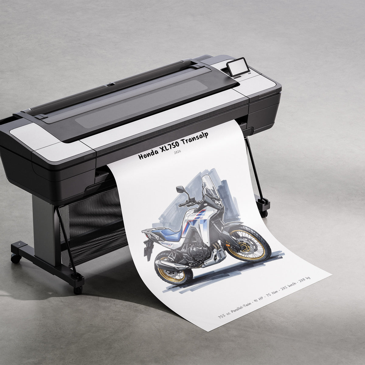 Honda XL750 Transalp 2026 Print