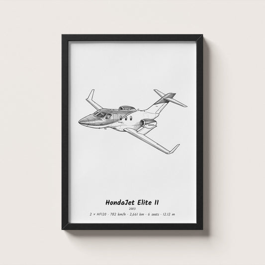 HondaJet Elite II Wall Art