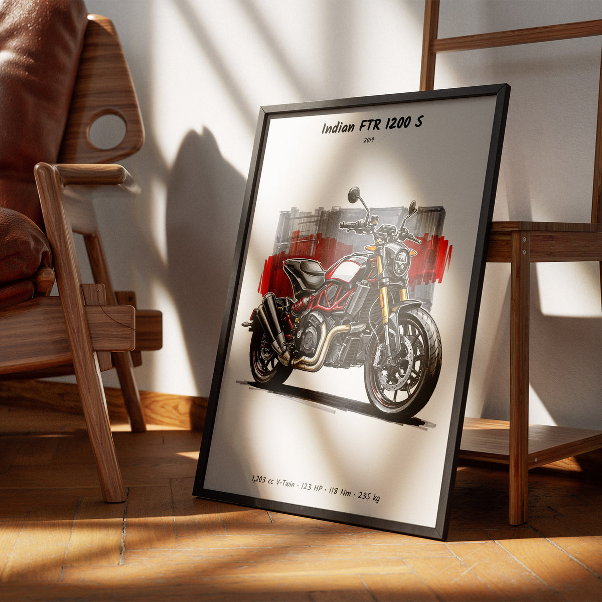 Indian FTR 1200 S 2019 Wall Art