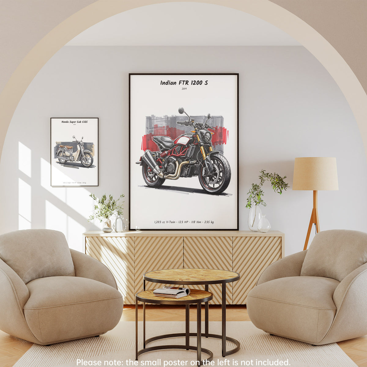 Indian FTR 1200 S 2019 Wall Art