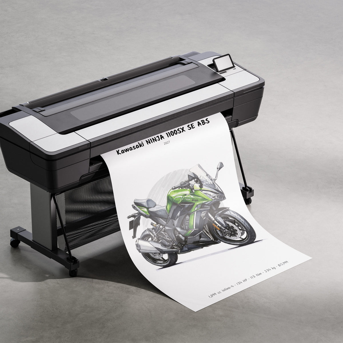 Kawasaki NINJA 1100SX SE ABS 2027 Print