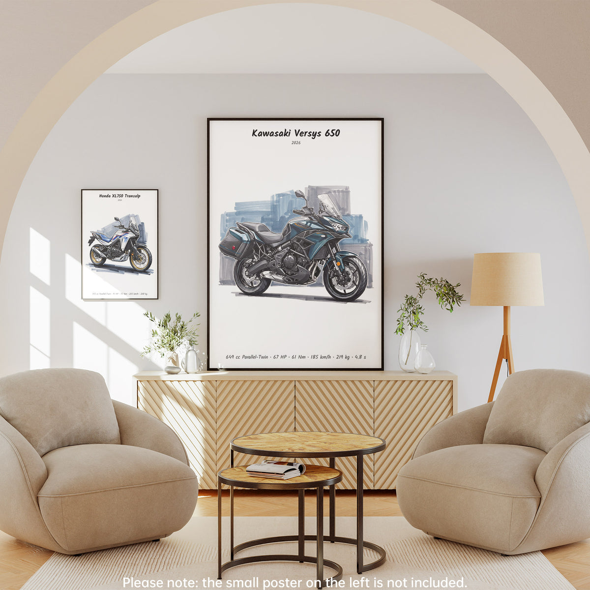 Kawasaki Versys 650 Wall Art