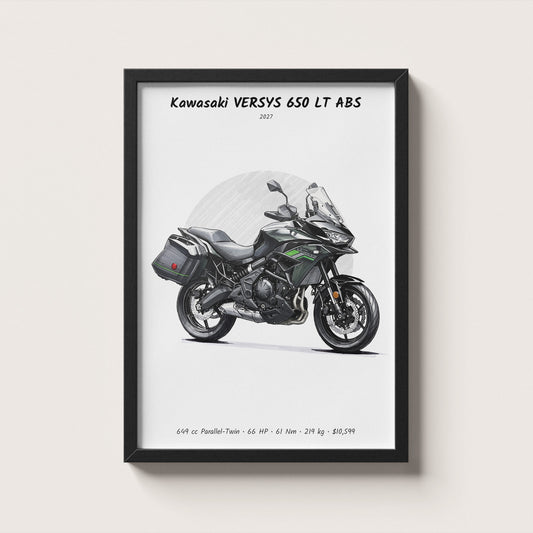 Kawasaki VERSYS 650 LT ABS 2027 Wall Art