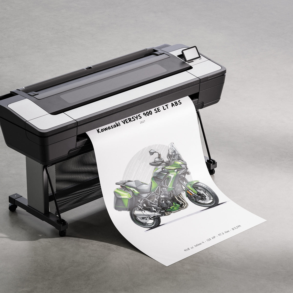 Kawasaki VERSYS 900 SE LT ABS 2027 Print