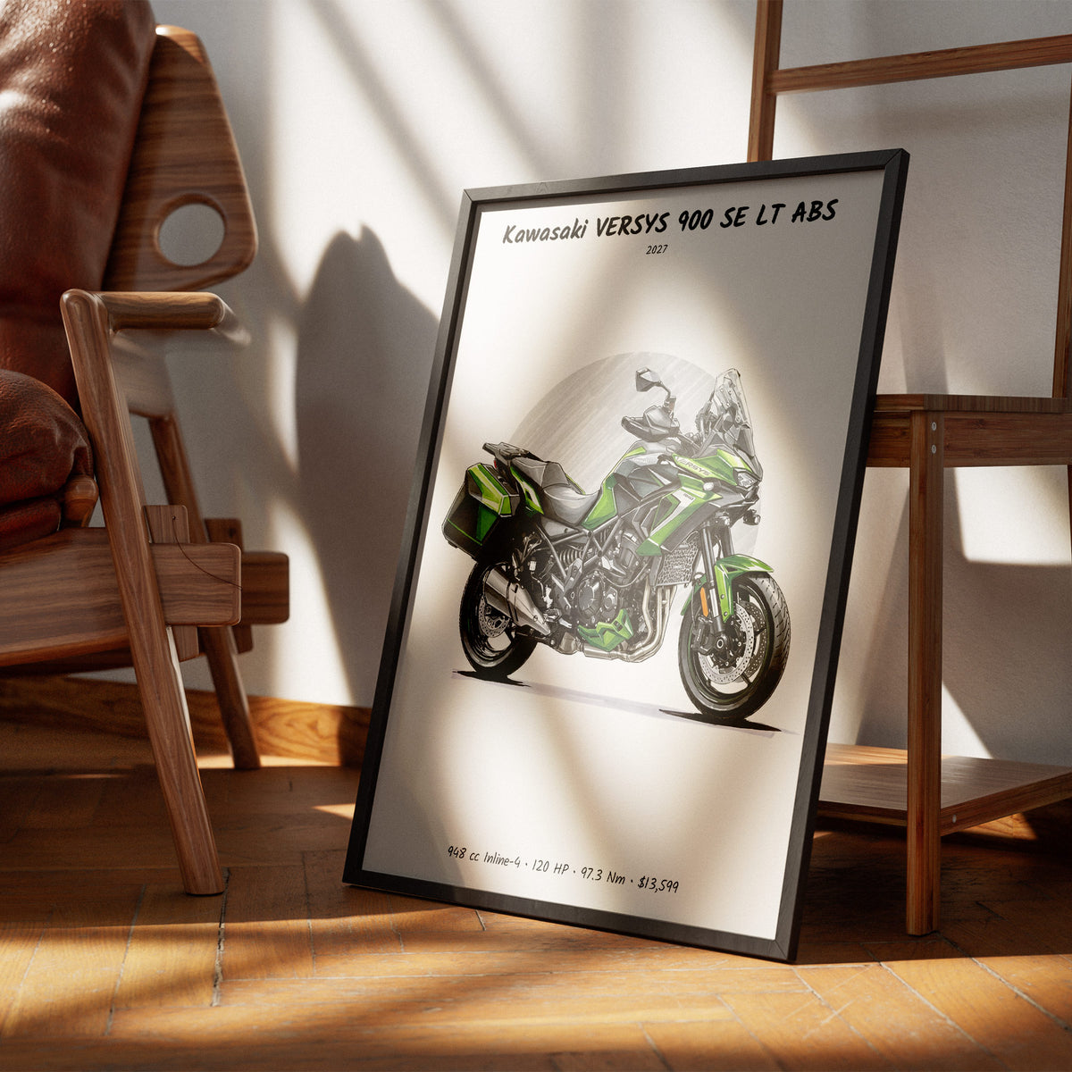 Kawasaki VERSYS 900 SE LT ABS 2027 Wall Art