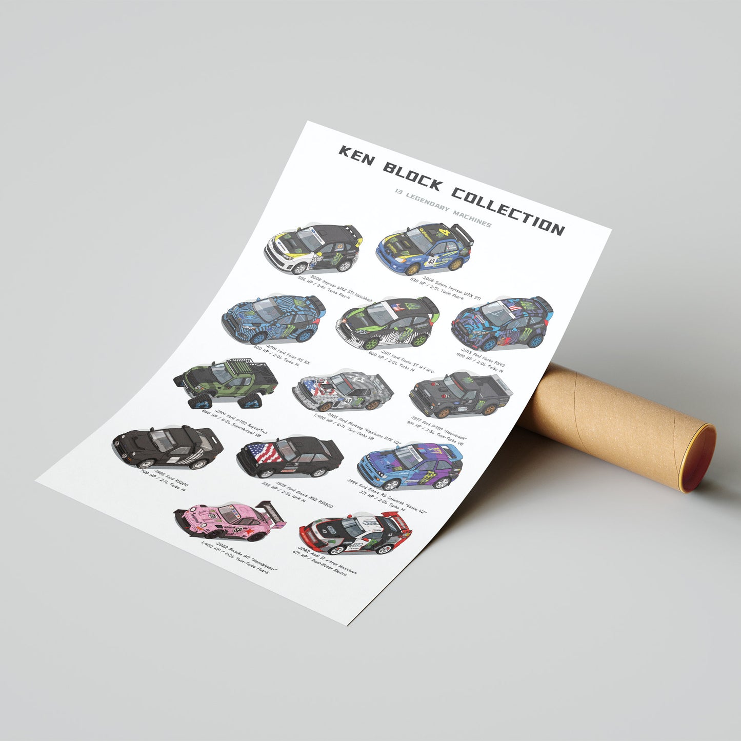 Ken Block Collection Poster