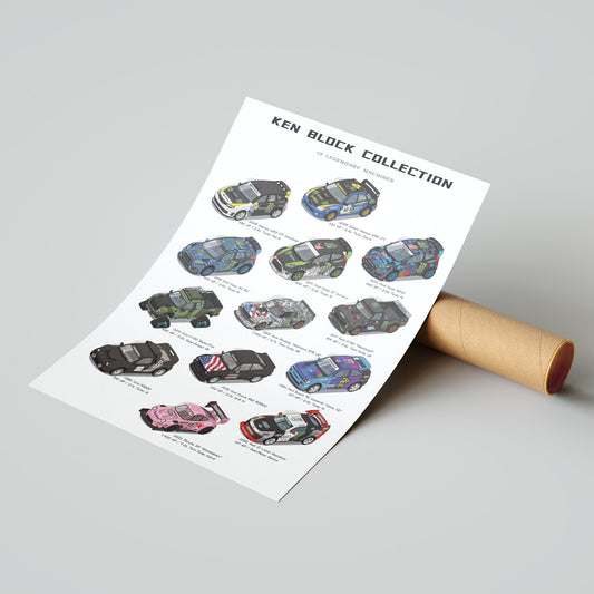 Ken Block Collection Poster
