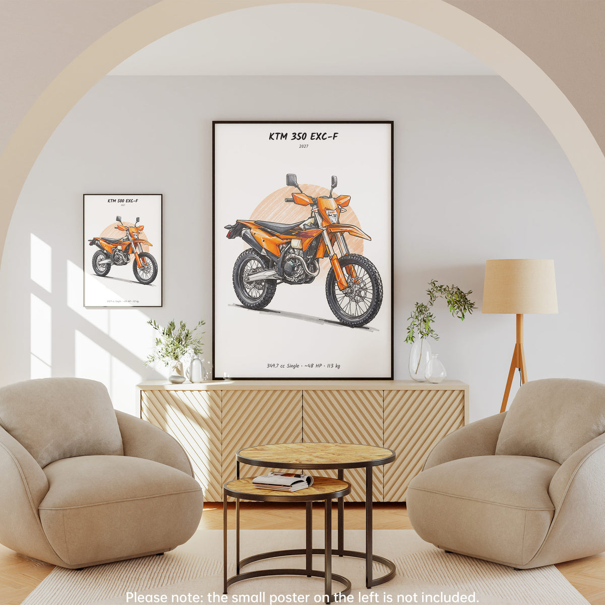 KTM 350 EXC-F 2027 Wall Art