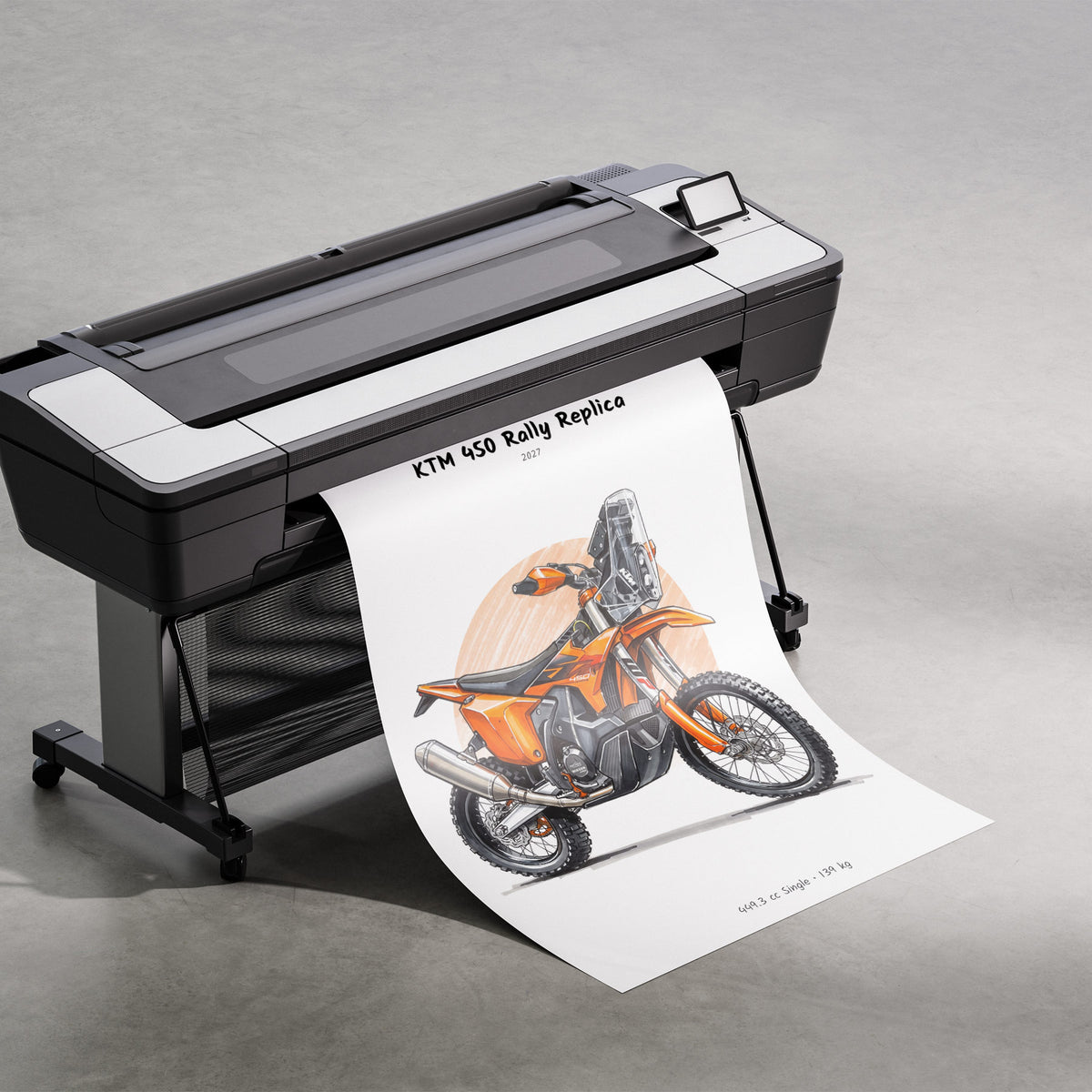 KTM 450 Rally Replica 2027 Print