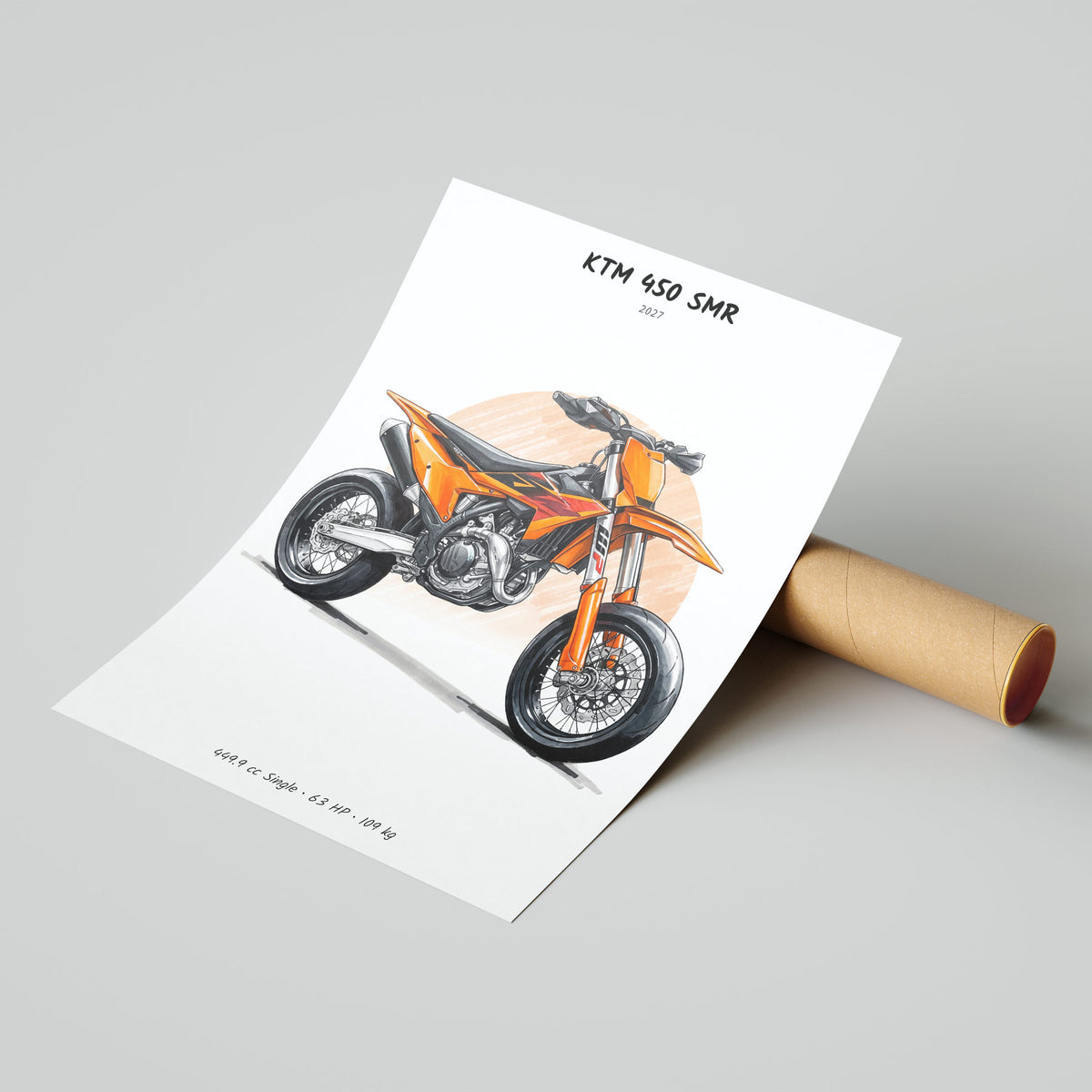 KTM 450 SMR 2027 Poster