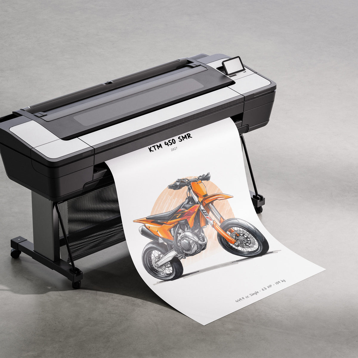 KTM 450 SMR 2027 Print