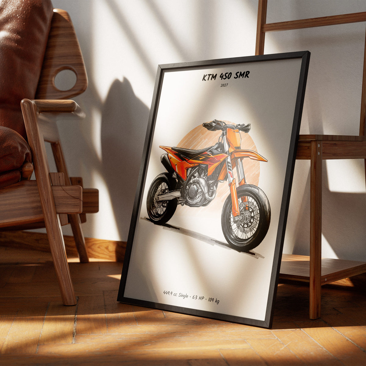 KTM 450 SMR 2027 Wall Art
