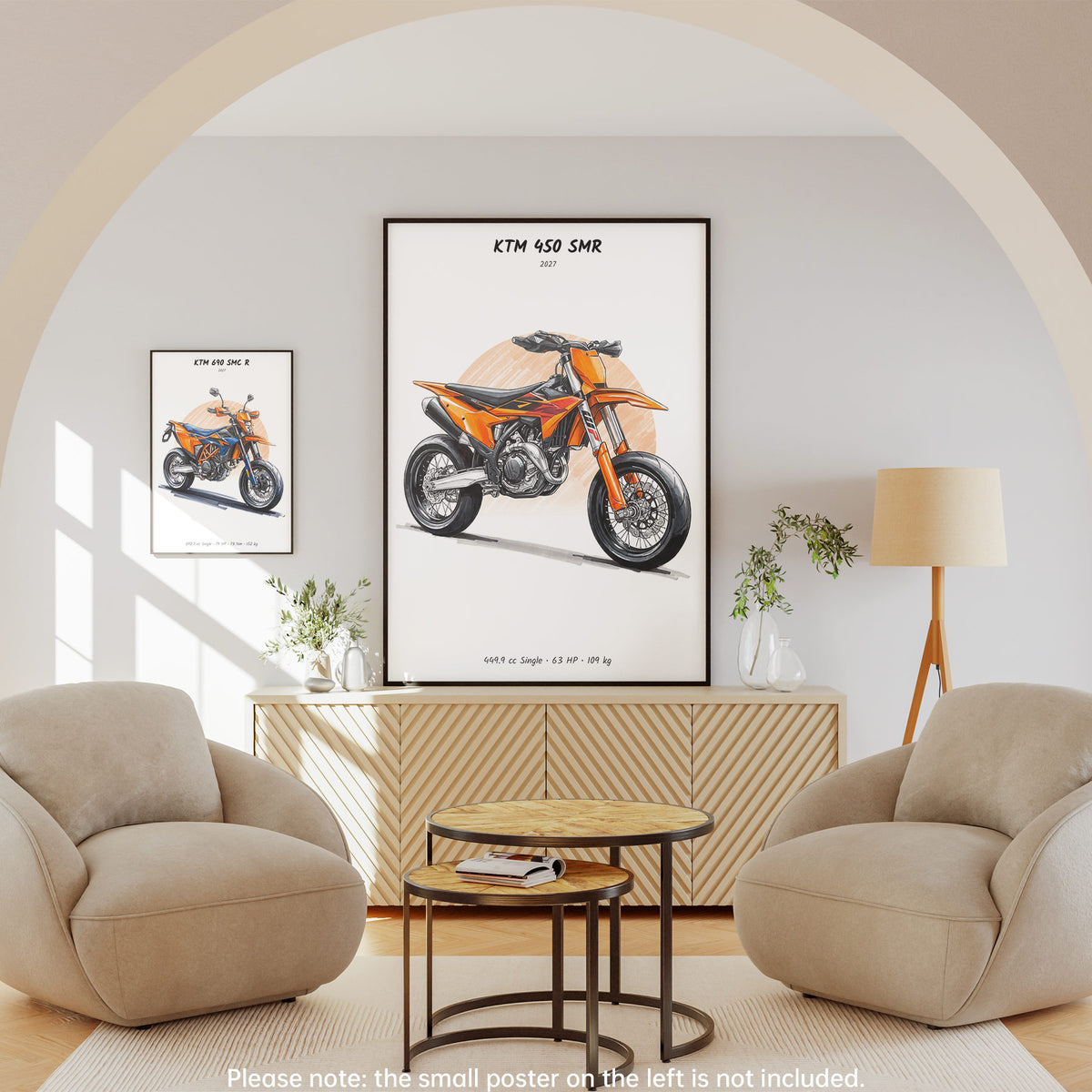 KTM 450 SMR 2027 Wall Art