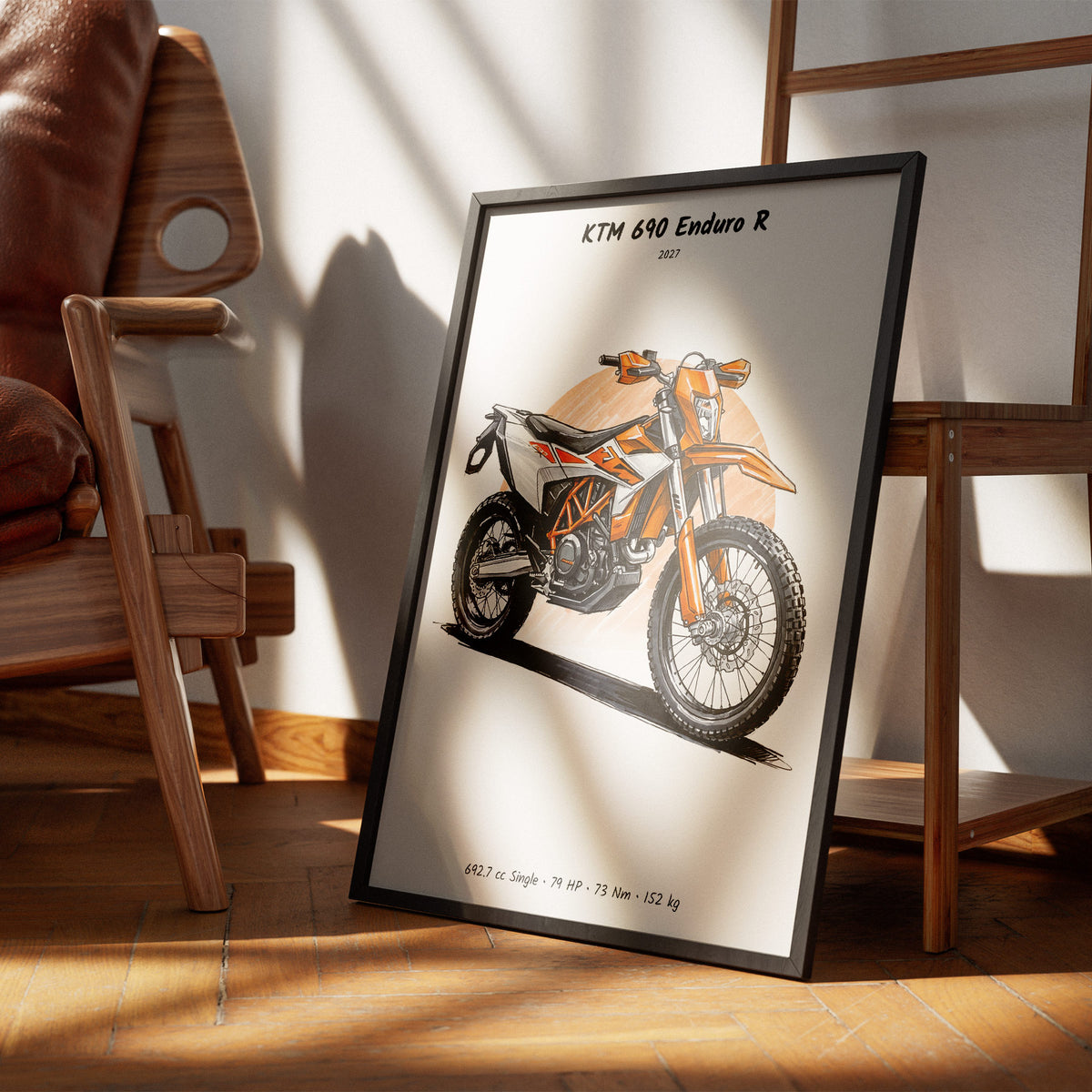 KTM 690 Enduro R 2027 Wall Art