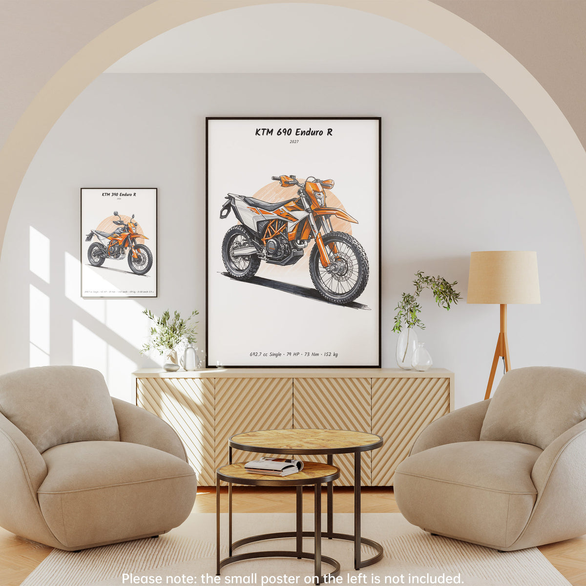 KTM 690 Enduro R 2027 Wall Art
